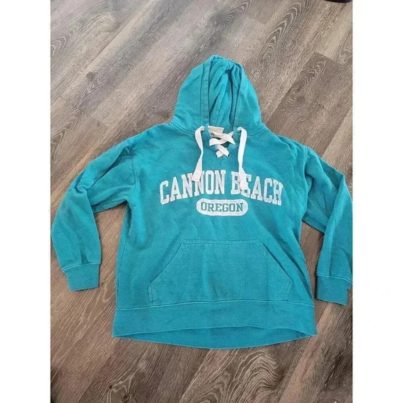 Cannon Beach Womens Retro Version Sweatshirt‎ Hoodie size Medium #1 - Picture 1 of 3